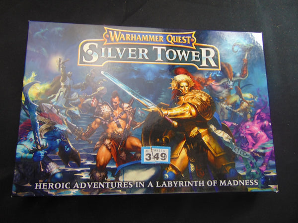 Warhammer Quest Silver Tower Game No Miniatures