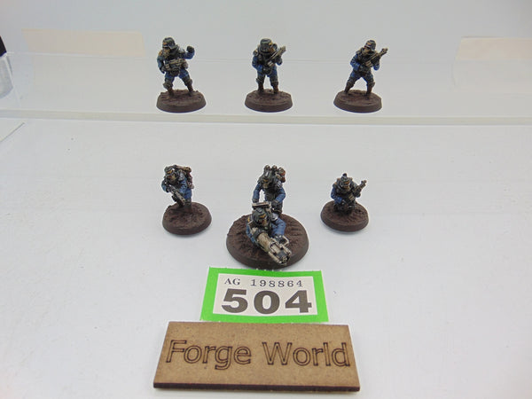 Death Korps of Krieg Engineers Squad & Mole launcher