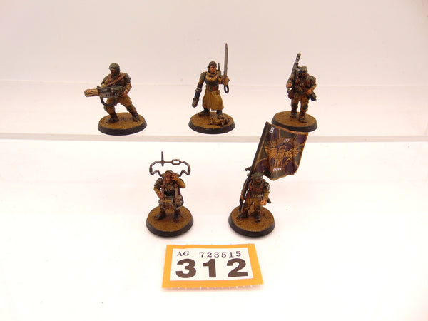 Cadian Command Squad