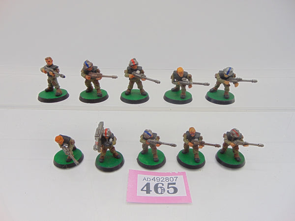 Rogue Trader Imperial Guard Gurdsmen / Squad