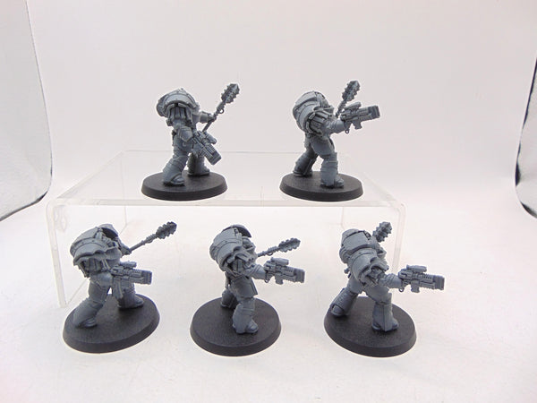 Cataphractii Terminators with Volkite Chargers and Power Mauls