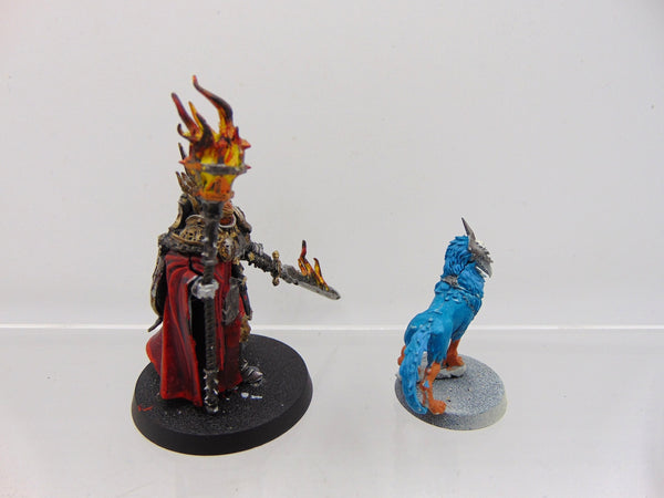 Lord Veritant with Gryph Crow