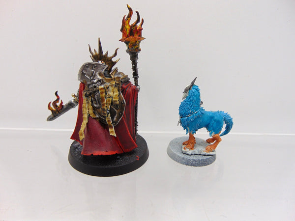Lord Veritant with Gryph Crow
