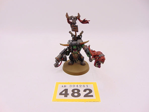 Ork Warboss with Attack Squig