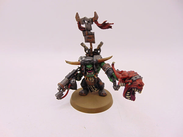 Ork Warboss with Attack Squig