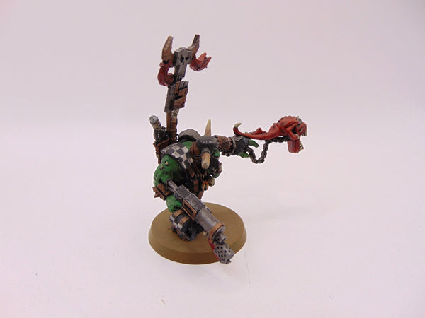 Ork Warboss with Attack Squig
