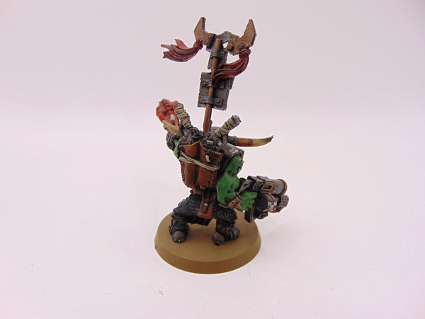Ork Warboss with Attack Squig