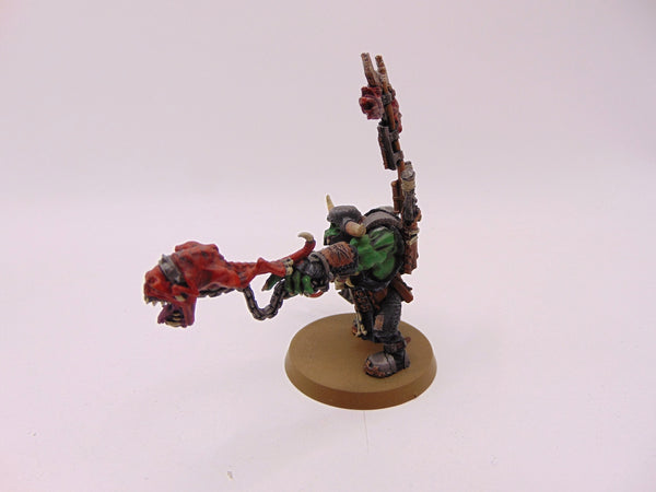 Ork Warboss with Attack Squig