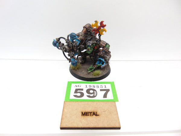 Big Mek with Shokk Attack Gun
