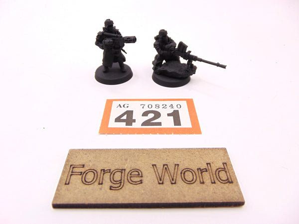 Death Korps Krieg Grenadier Heavy Stubber and Meltagun