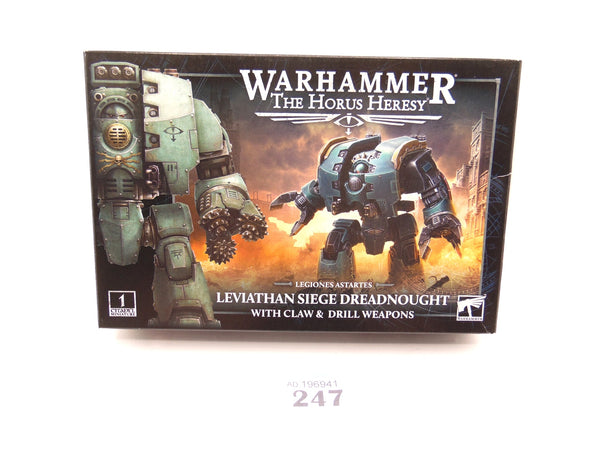 Leviathan Siege Dreadnought with Claw & Drill Weapons