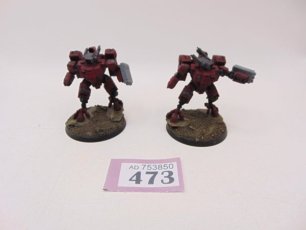 Crisis Fireknife Battlesuits