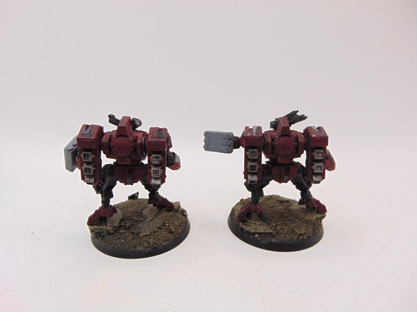 Crisis Fireknife Battlesuits