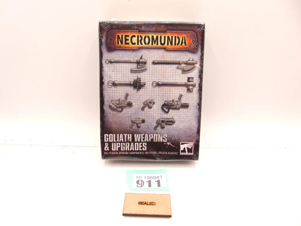 Goliath Weapons & Upgrades