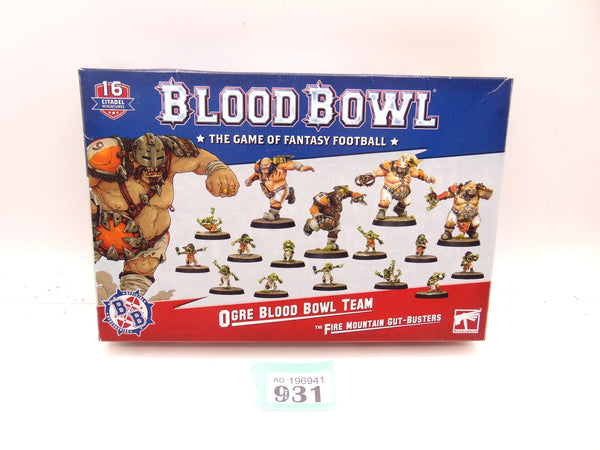 Ogre Blood Bowl Team – Fire Mountain Gut Busters