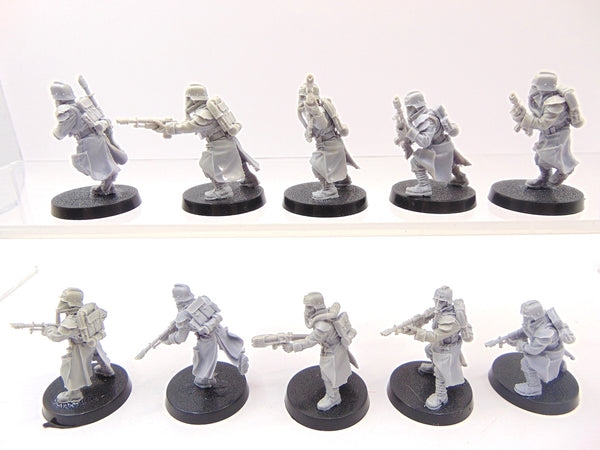 Death Korps of Krieg Infantry Squad Advancing