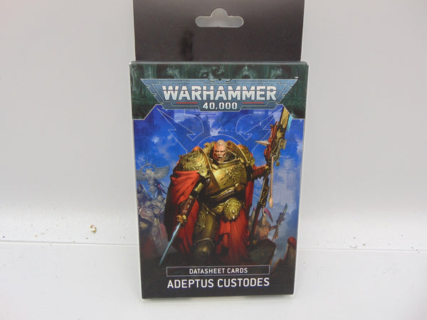 Datasheet Cards Adeptus Custodes