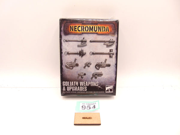 Goliath Weapons & Upgrades