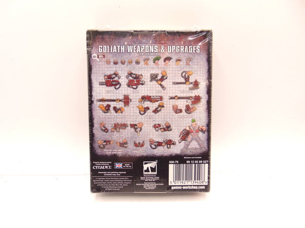 Goliath Weapons & Upgrades