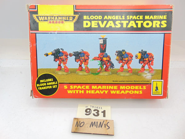 Blood Angels Devastators - Empty Box