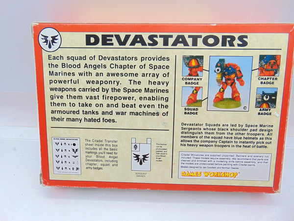 Blood Angels Devastators - Empty Box