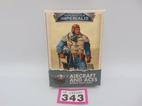 Aeronautica Imperialis Aircraft and Aces Imperial Navy Cards