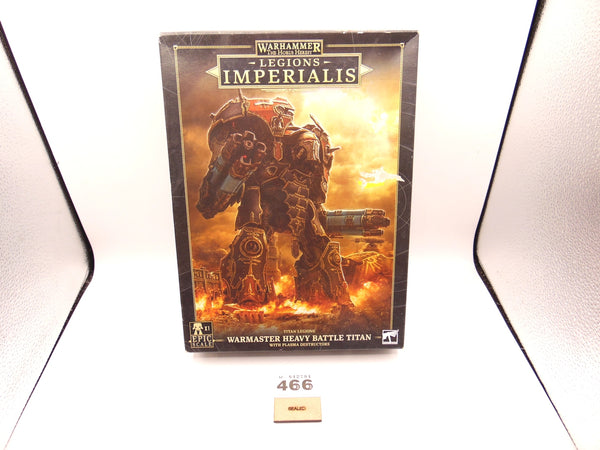 Legions Imperialis: Warmaster Heavy Battle Titan with Plasma Destructors