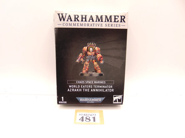 World Eaters Terminator Azrakh the Annihilator
