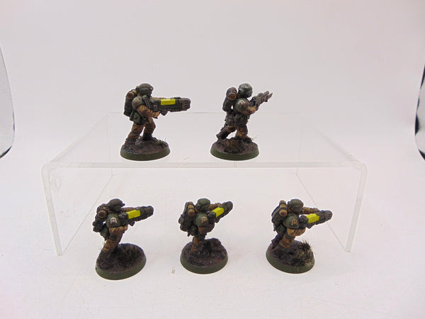 Cadian Guardsmen with Special Waepons