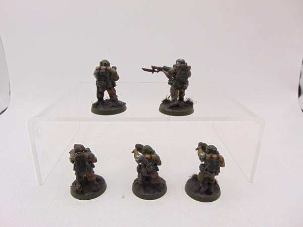 Cadian Guardsmen with Special Waepons