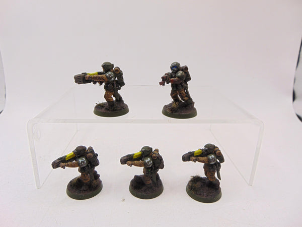 Cadian Guardsmen with Special Waepons