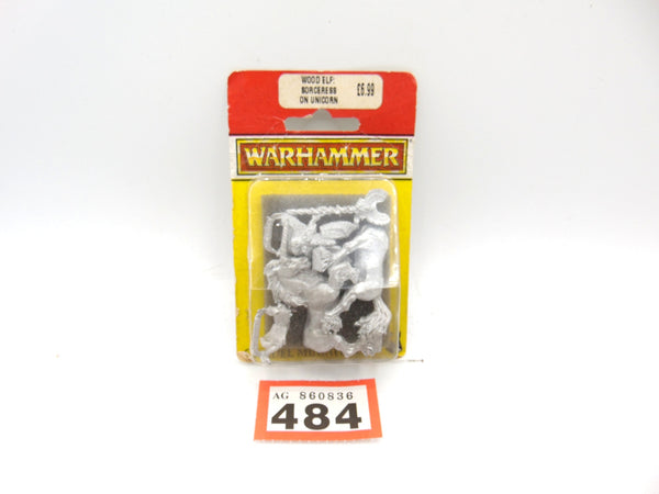 Woof Elf Sorceress on Unicorn