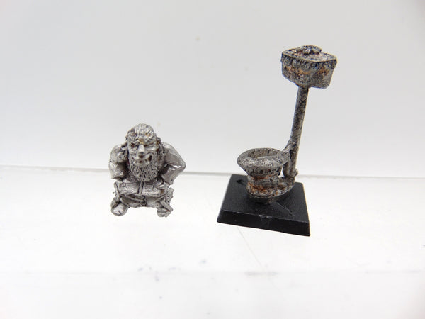 LE13 Inconvenienced Dwarf and toilet