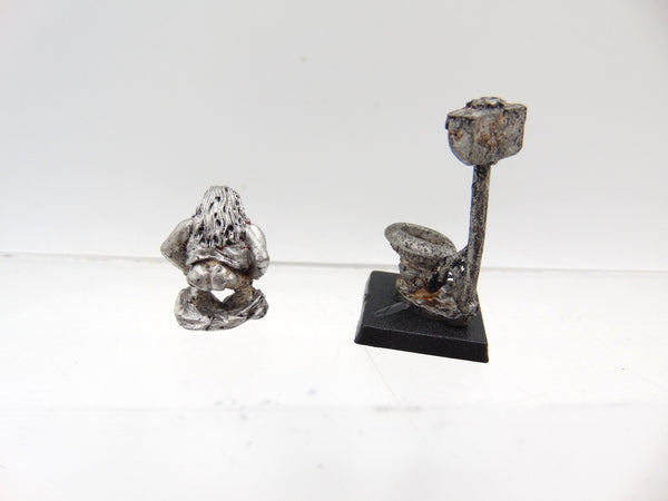 LE13 Inconvenienced Dwarf and toilet