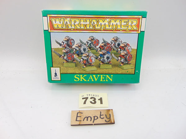 Skaven Warriors - Empty Box