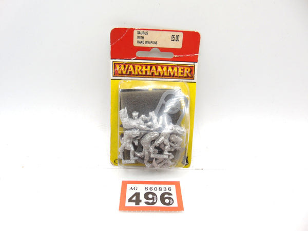 Saurus with Hand Weapons