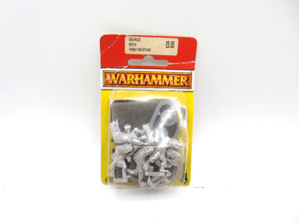 Saurus with Hand Weapons