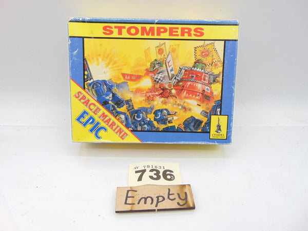 Epic Space Marine Stompers - Empty Box