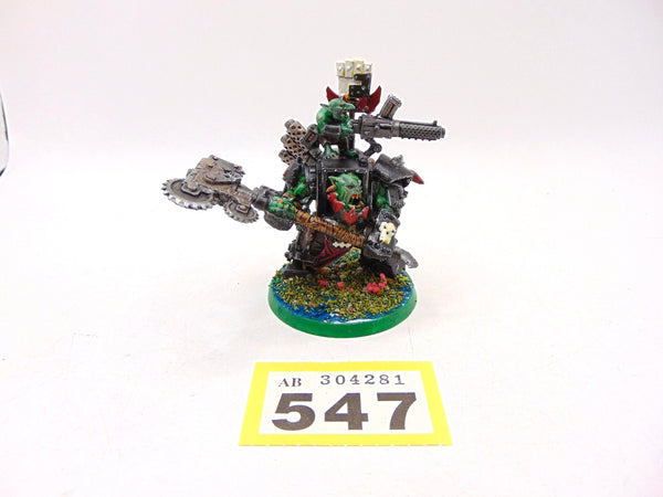 Ork Warboss in Mega Armour