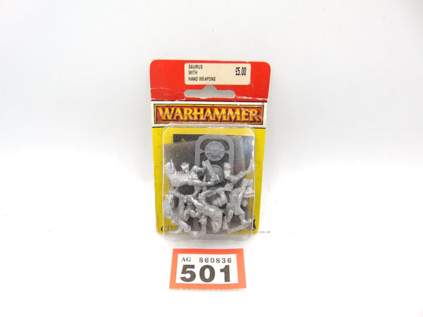 Saurus with Hand Weapons