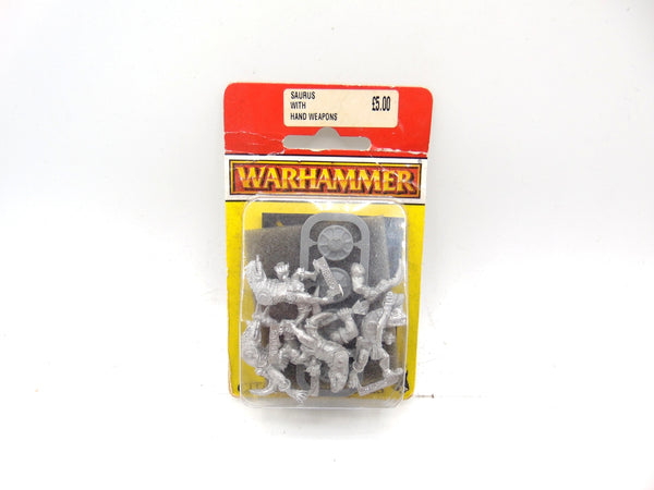 Saurus with Hand Weapons