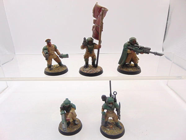 Cadian Command Squad