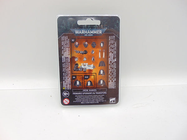 Iron Hands Primaris Upgrades and Transfers