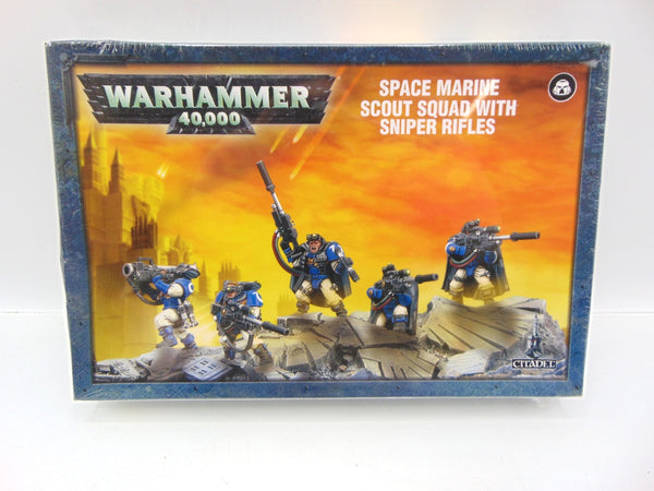 Space Marine Scouts with Sniper Rifles