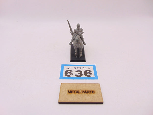 Bretonnian Knight - Sword and Open Helm