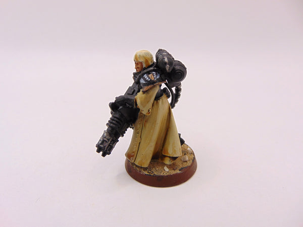 Battle Sister with Heavy Flamer