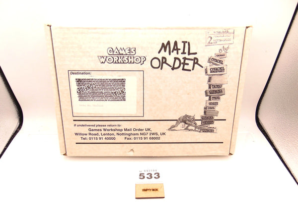 Games Workshop Mail Order Box