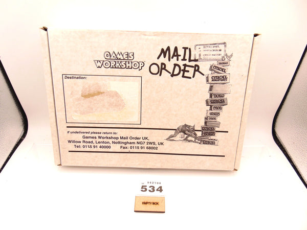 Games Workshop Mail Order Box