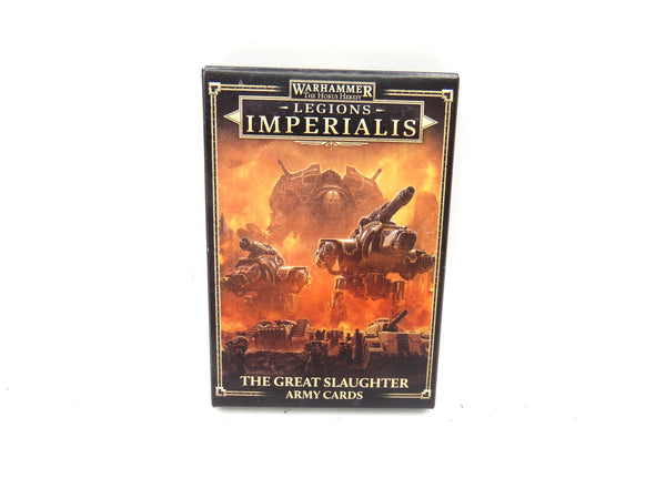 Legions Imperialis The Great Slaughter Army Cards