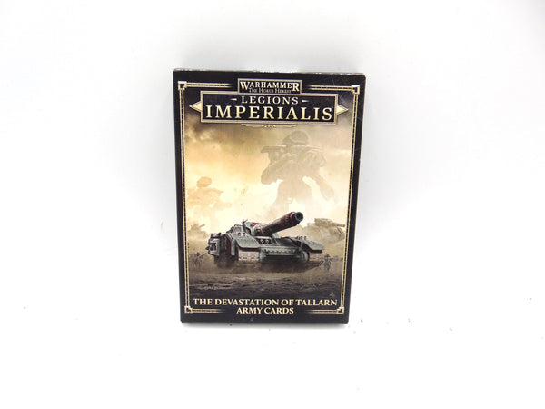 Legions Imperialis The Devastation of Tallarn Army Cards